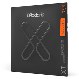 Струны для акустической гитары D`ADDARIO XTABR1047 XT 80/20 Bronze Extra Light 10-47, фото 